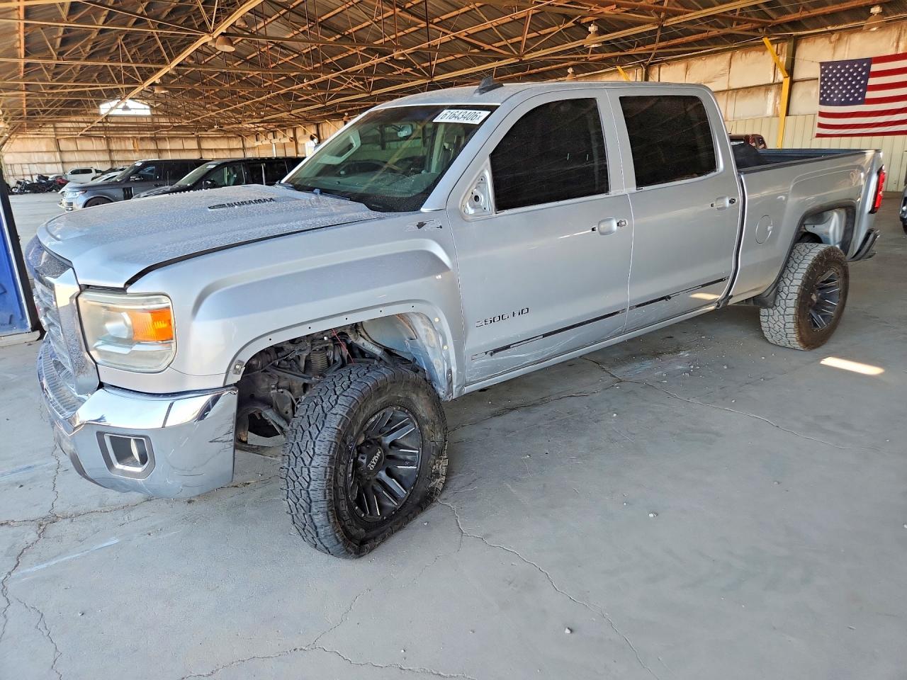 2016 GMC Sierra 2500HD SLE, VIN 1GT12SE86GF114262 — Side