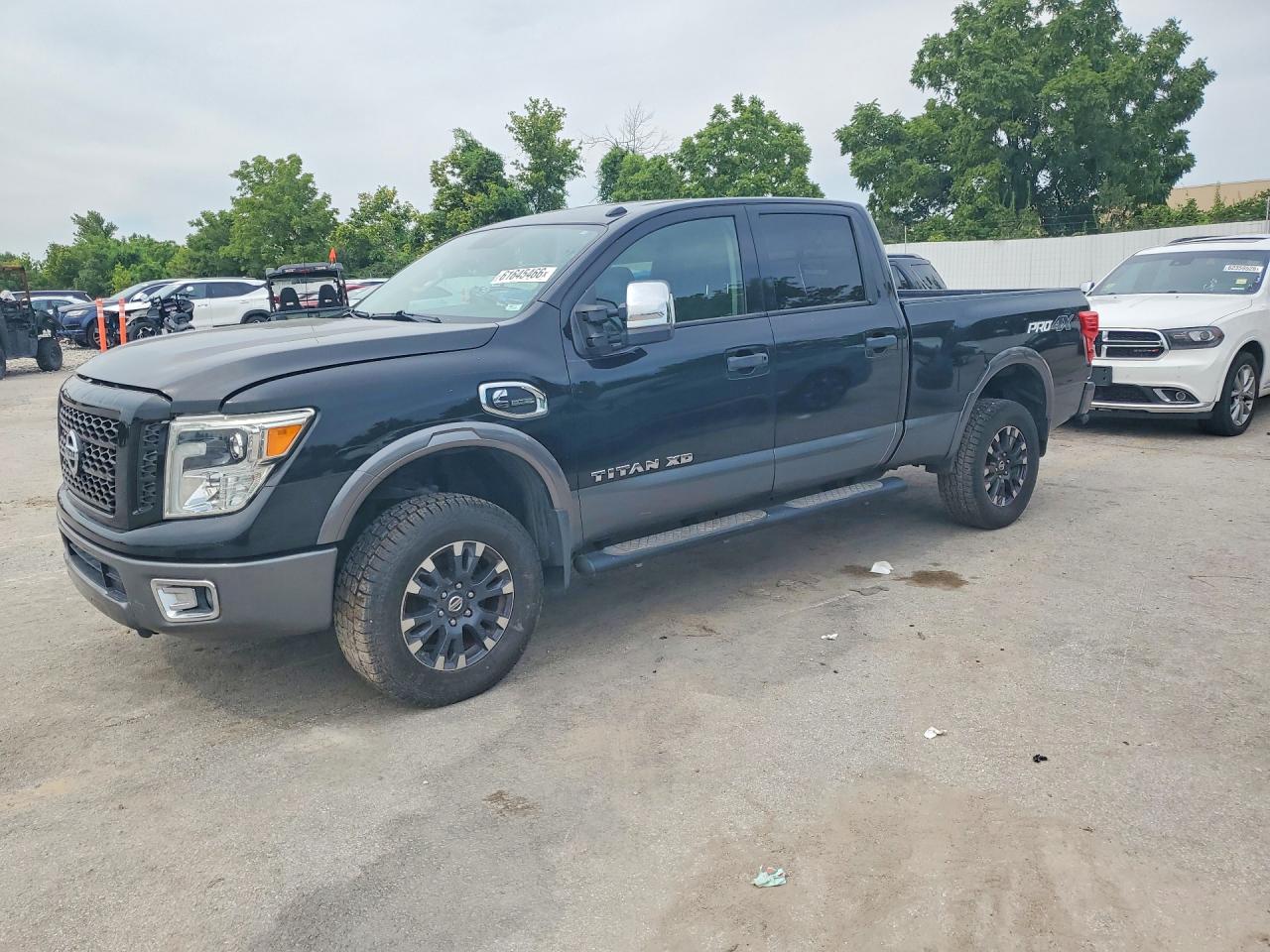 2016 Nissan Titan Platinum Reserve, VIN 1N6BA1F45GN506732 — Undercarriage