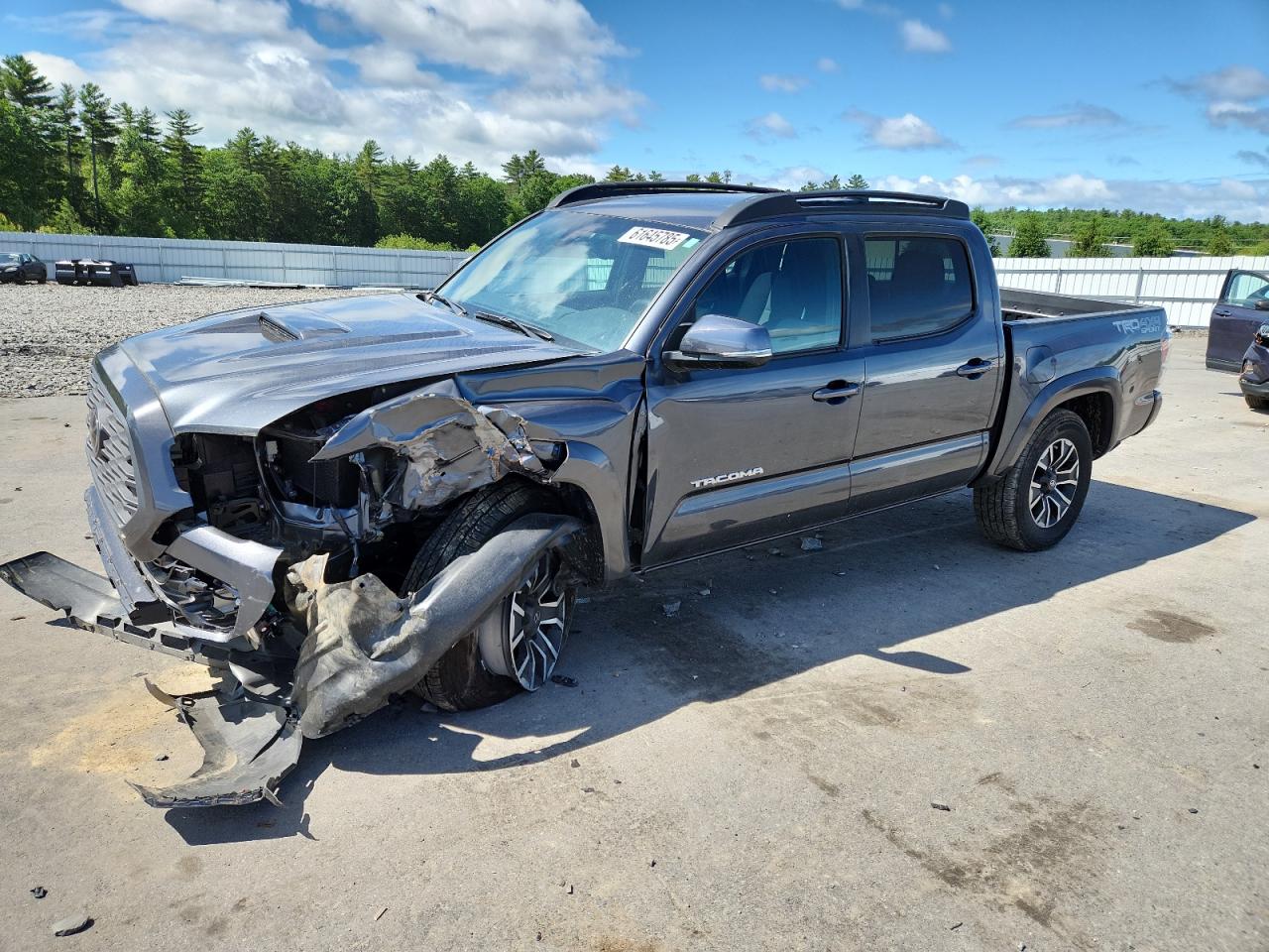 2023 Toyota Tacoma SR, VIN 3TMCZ5AN0PM635639 — Front end