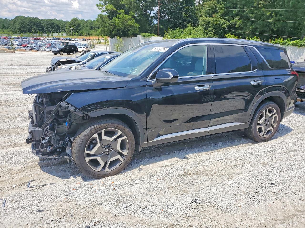 2024 Hyundai Palisade SEL, VIN KM8R4DGE8RU677853 — Front end