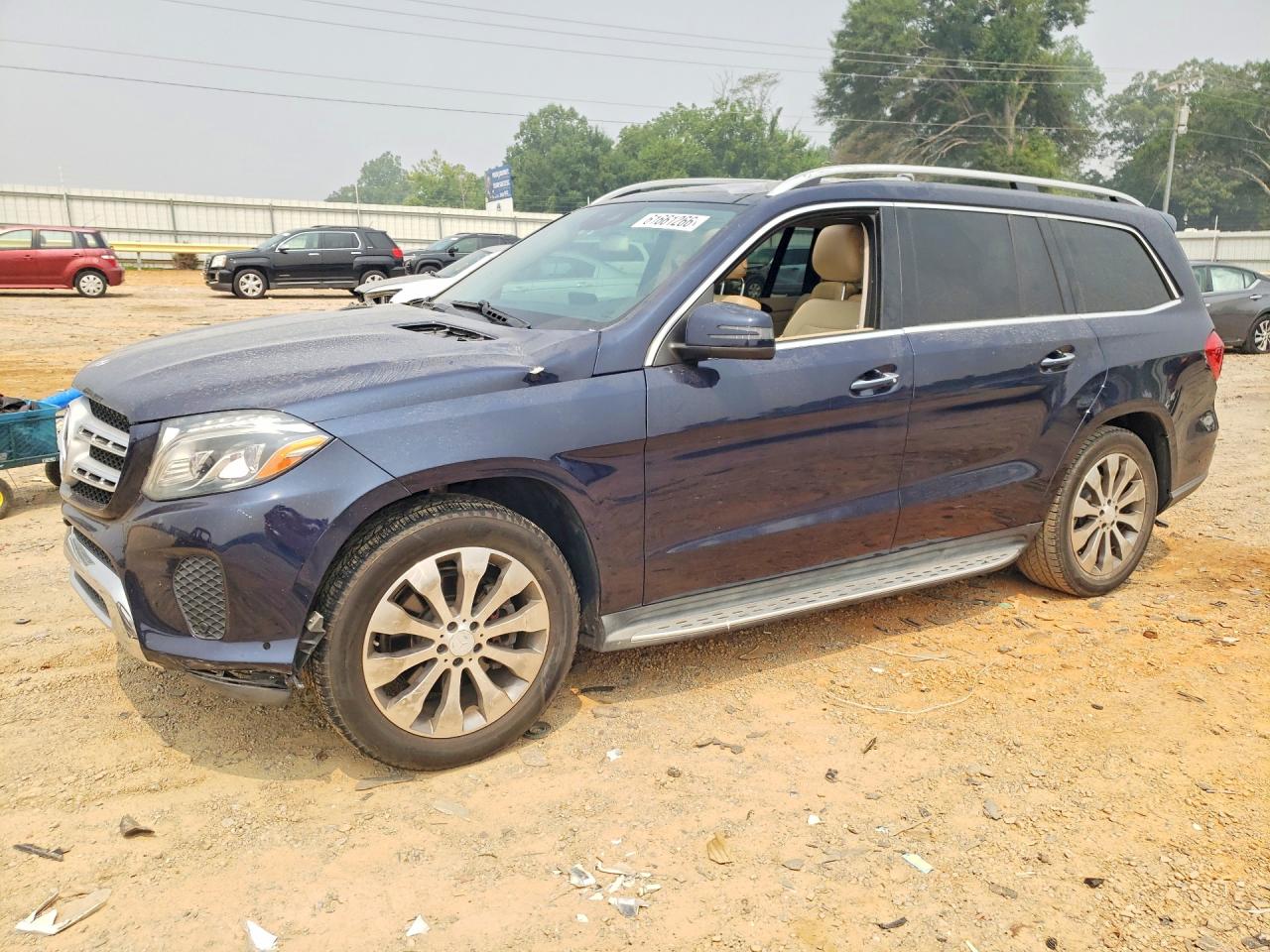 2017 Mercedes-Benz GLS 450, VIN 4JGDF6EE1HA789512 — Roof