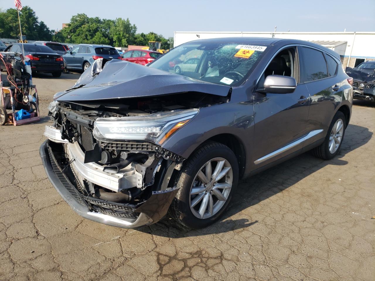 2019 Acura RDX, VIN 5J8TC2H39KL005229 — Biohazard / chemical