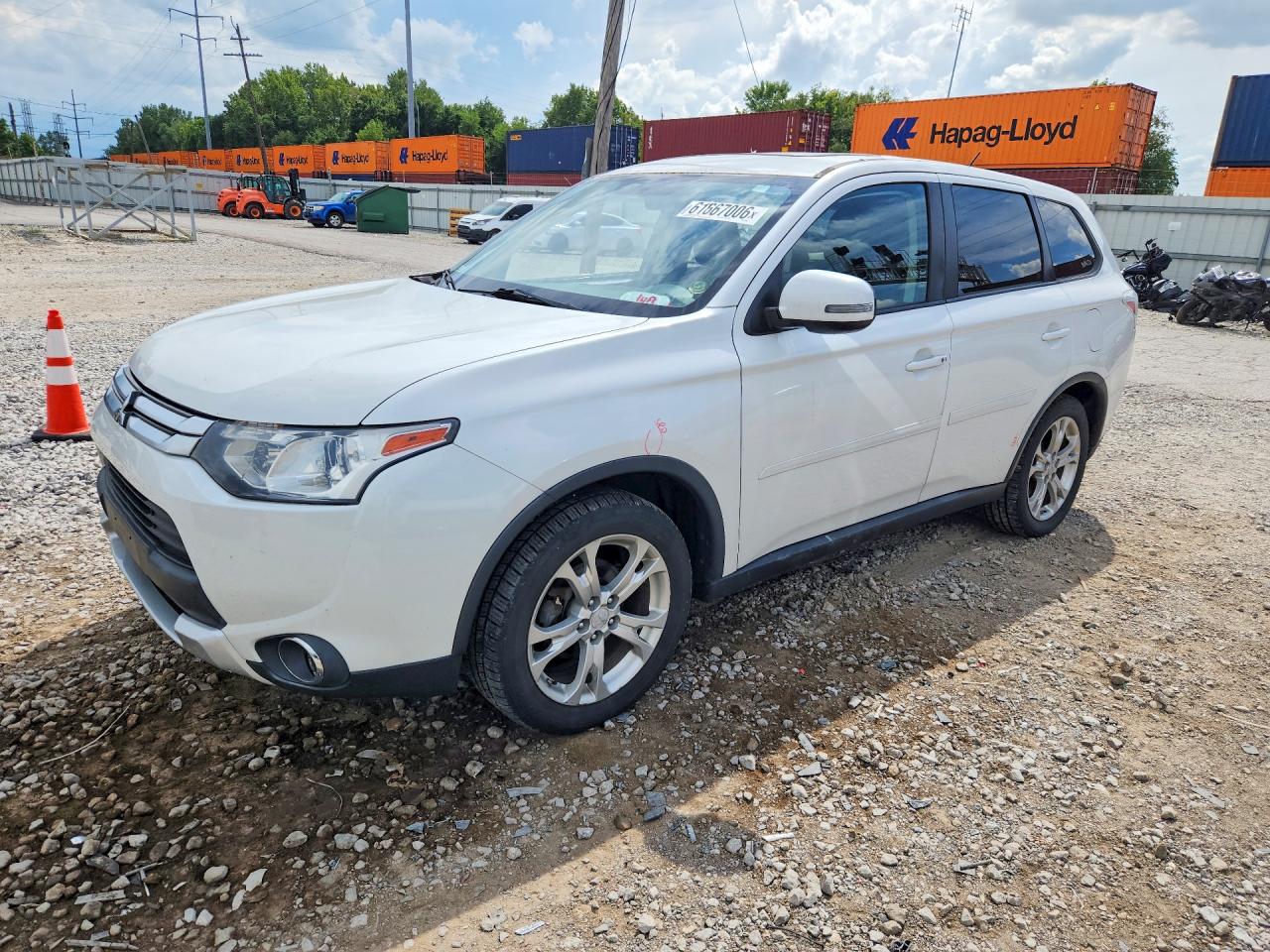 2015 Mitsubishi Outlander SE, VIN JA4AD3A34FZ004408 — Бок