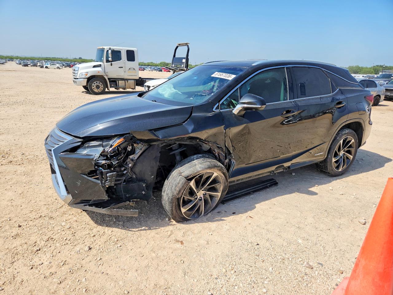 2017 Lexus RX 450h, VIN 2T2BGMCA5HC016319 — Front end