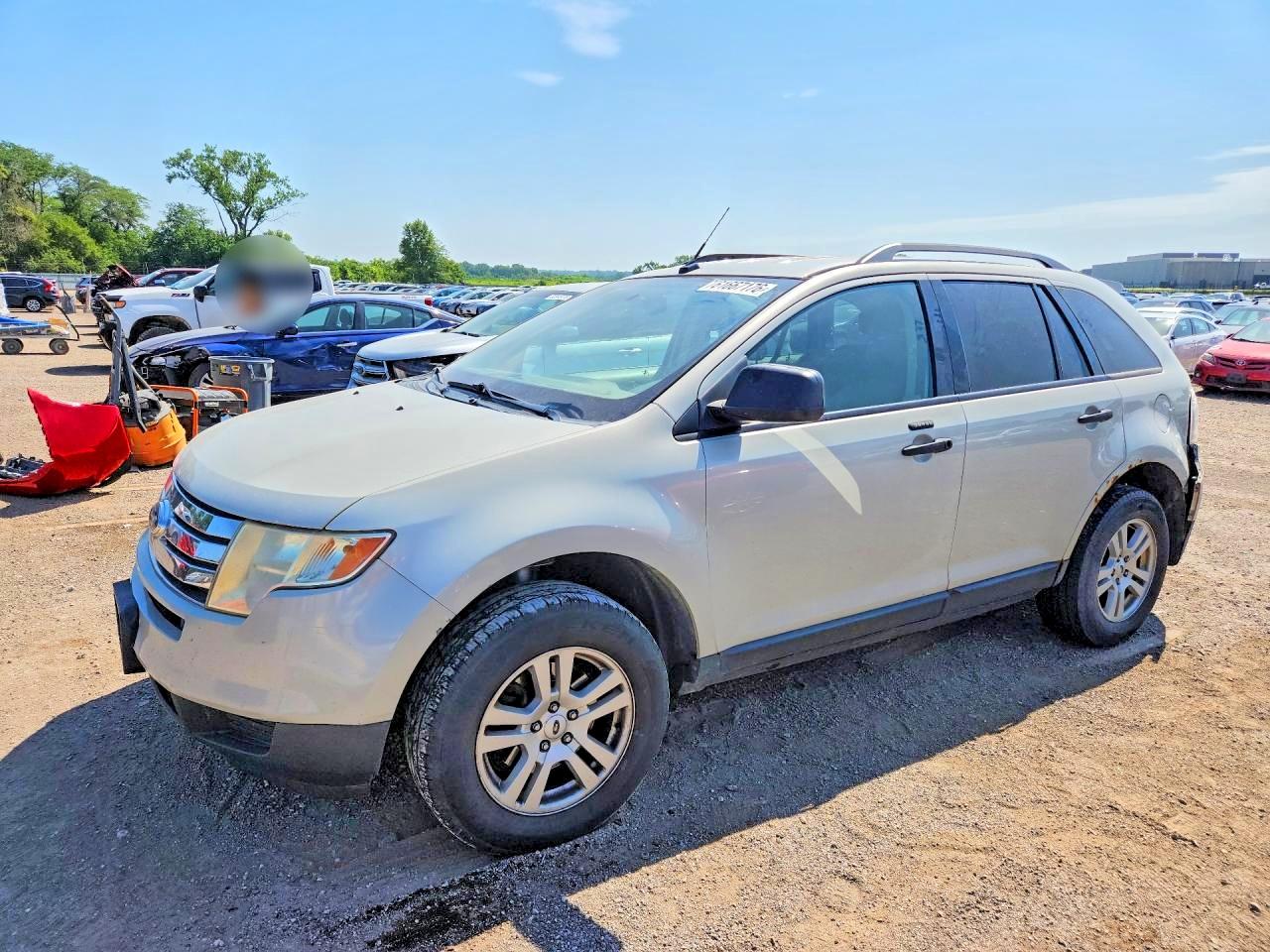 2007 Ford Edge SE, VIN 2FMDK46C57BB32972 — Зад