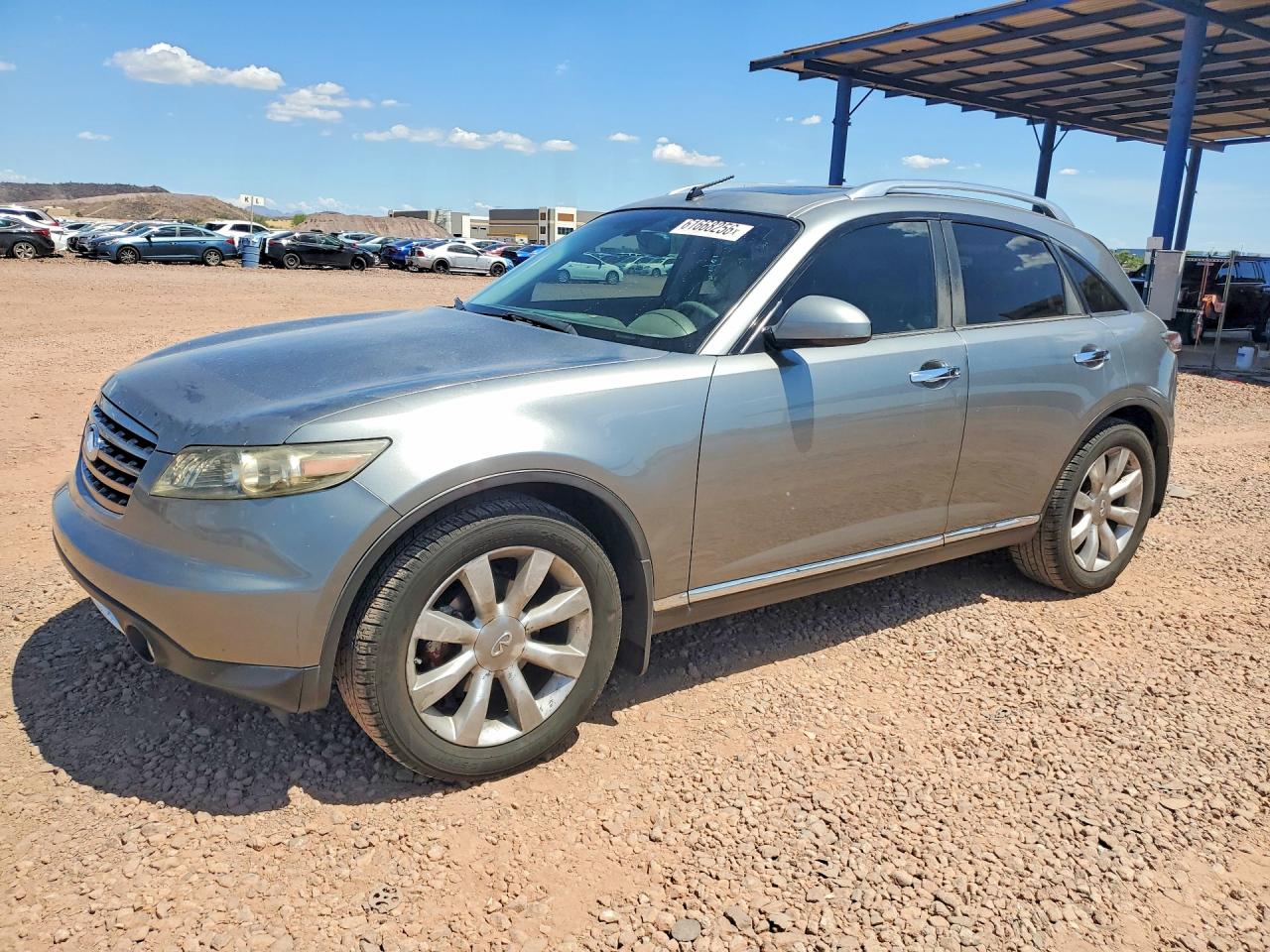 2007 Infiniti FX, VIN JNRAS08W07X205276 — Перед