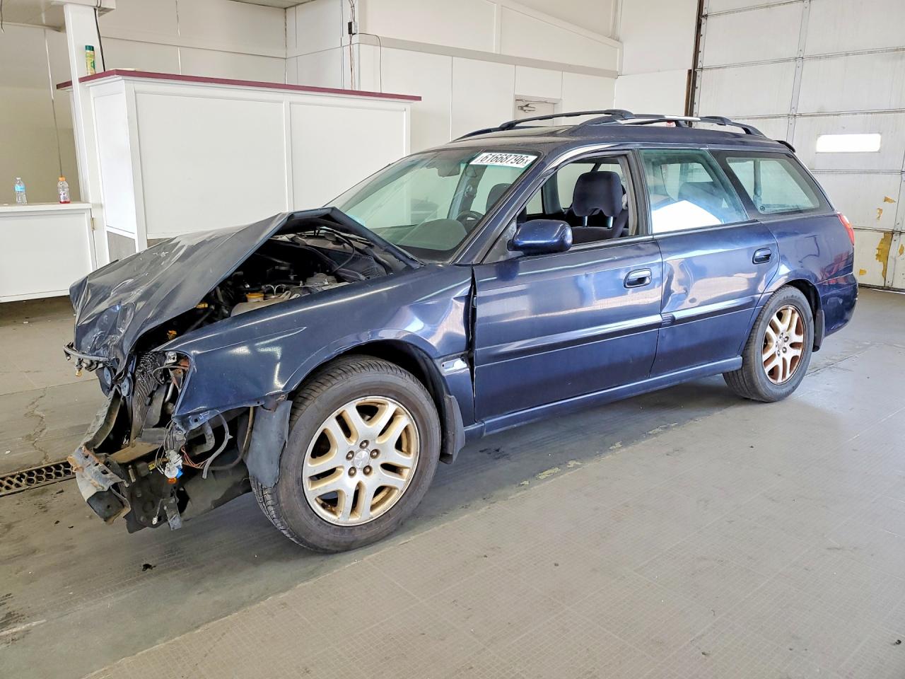 2003 Subaru Legacy L, VIN 4S3BH635X37300989 — Front end