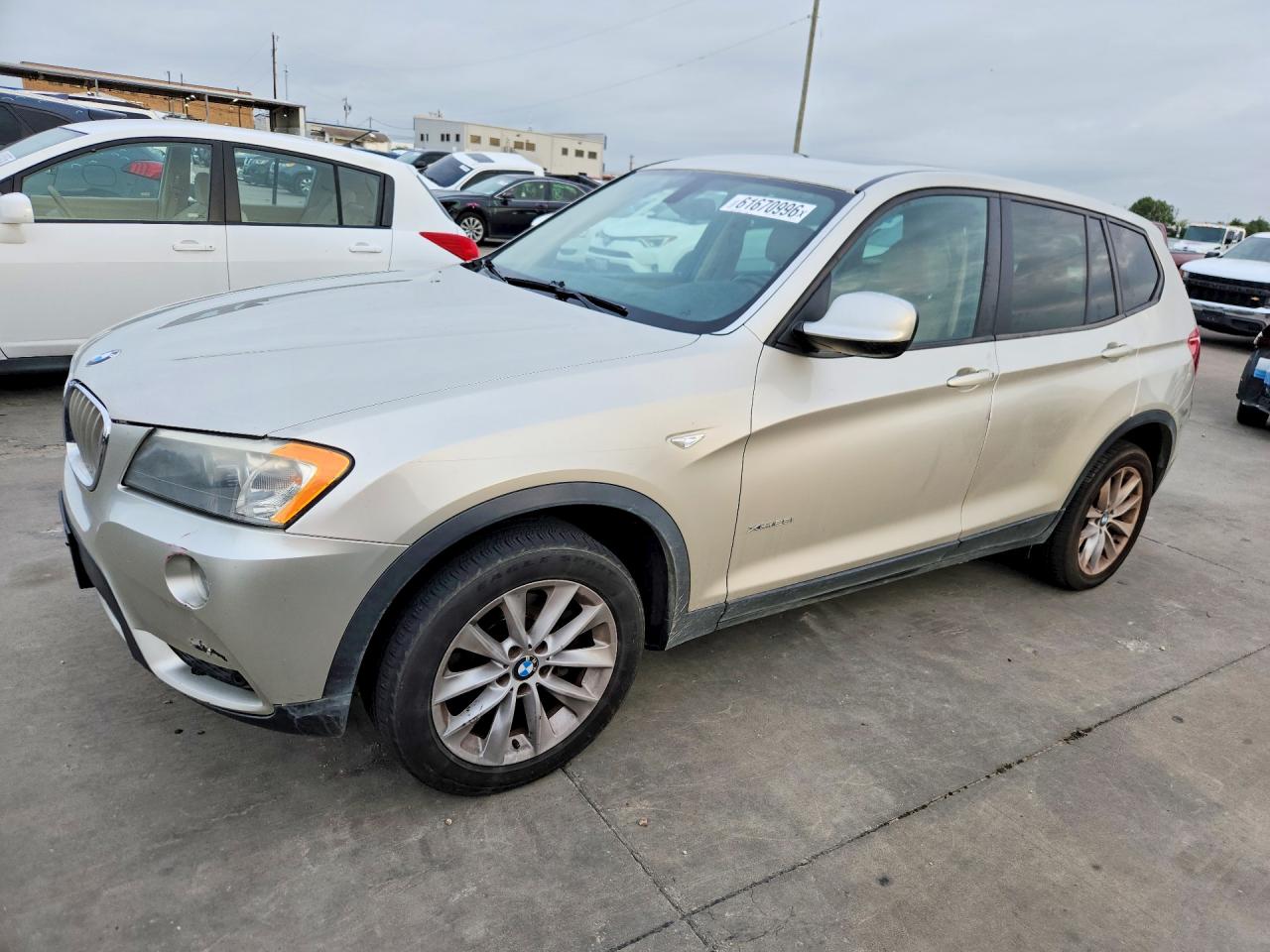 2013 BMW X3 xDrive28i, VIN 5UXWX9C54D0A27517 — Normal wear