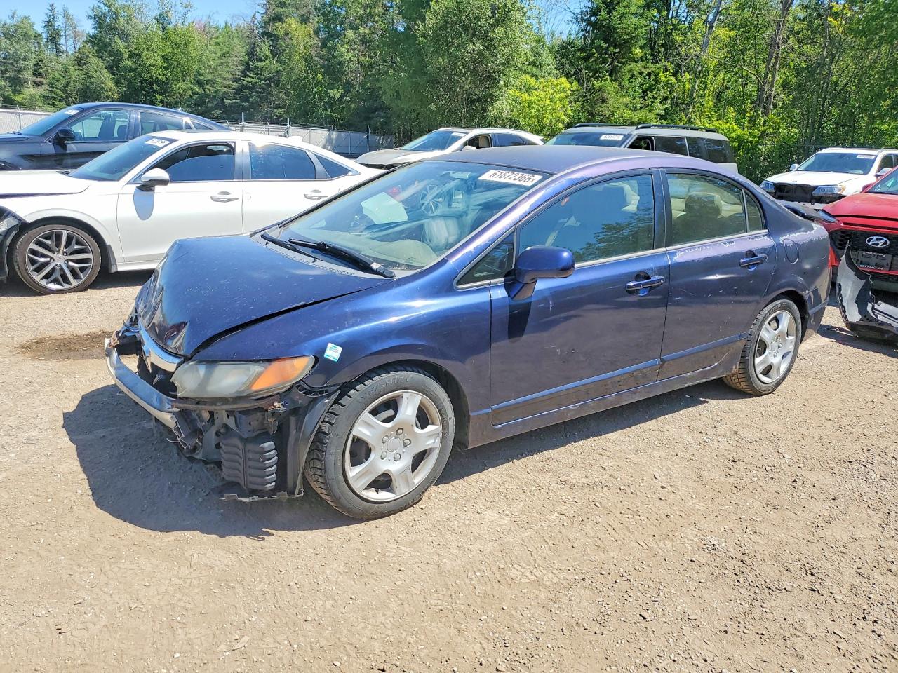 2006 Honda Civic LX, VIN 2HGFA16556H029662 — Перед