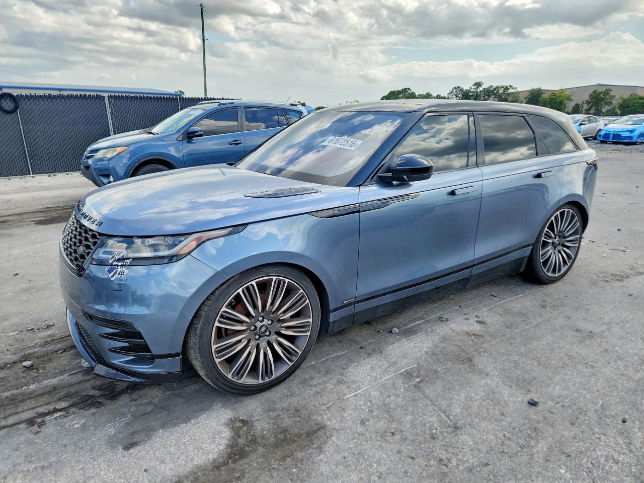 2020 Land Rover Range Rover Velar R-Dynamic S, VIN SALYK2FV1LA247837 — Minor dents and scratches
