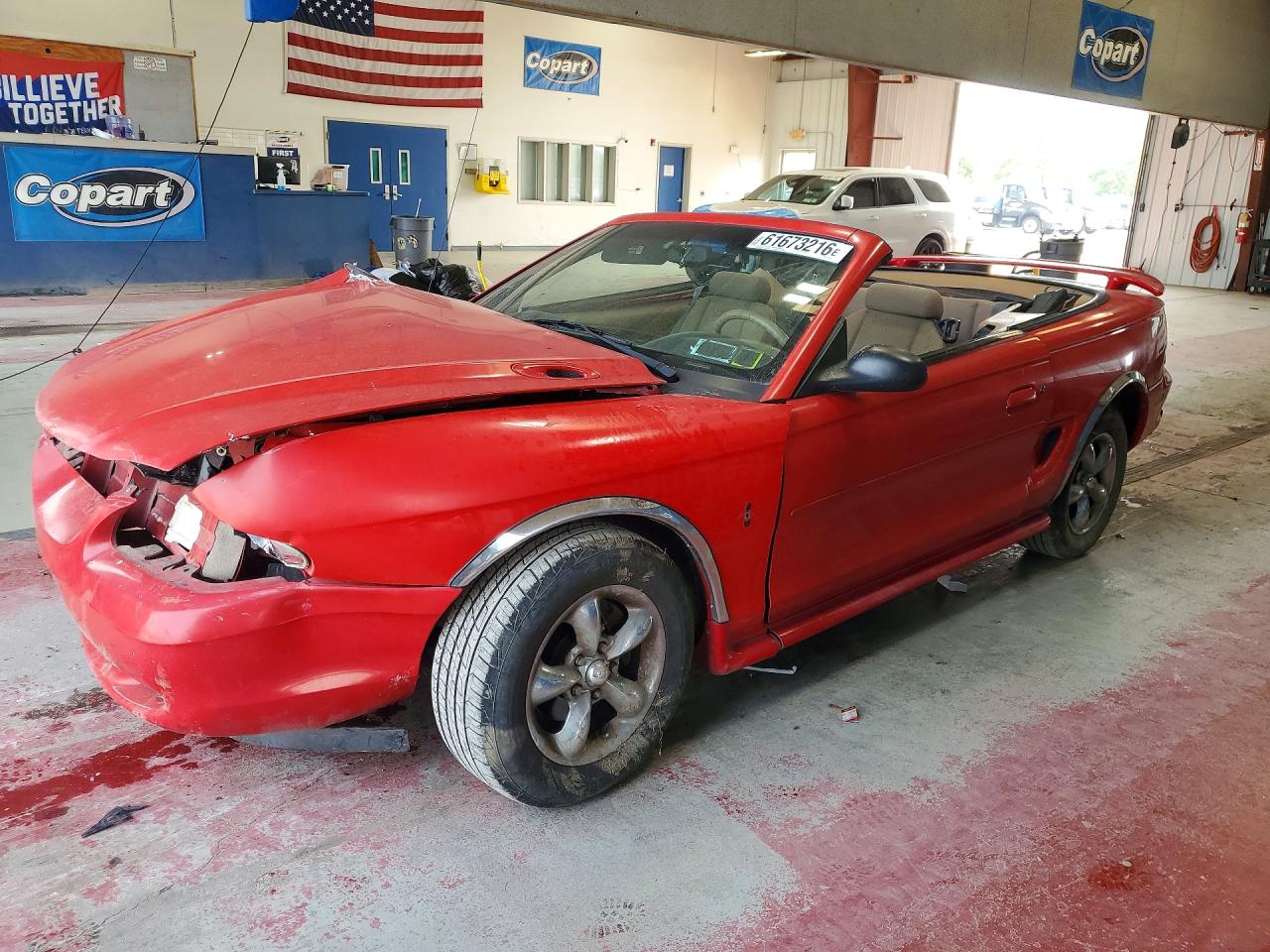 1998 Ford Mustang, VIN 1FAFP4443WF227169 — Бок