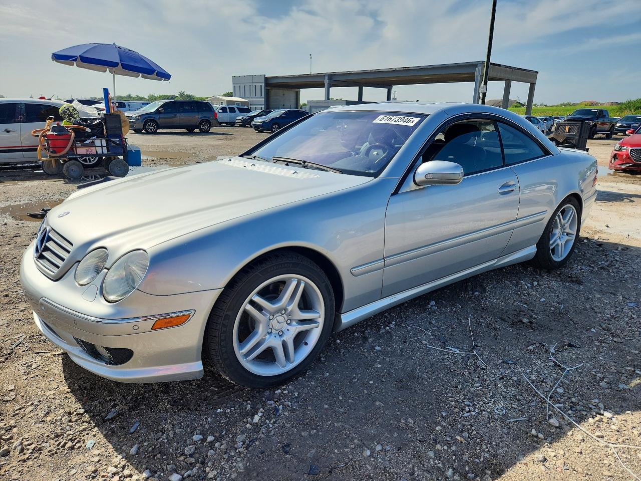 2002 Mercedes-Benz CL AMG, VIN WDBPJ73J32A019601 — Side
