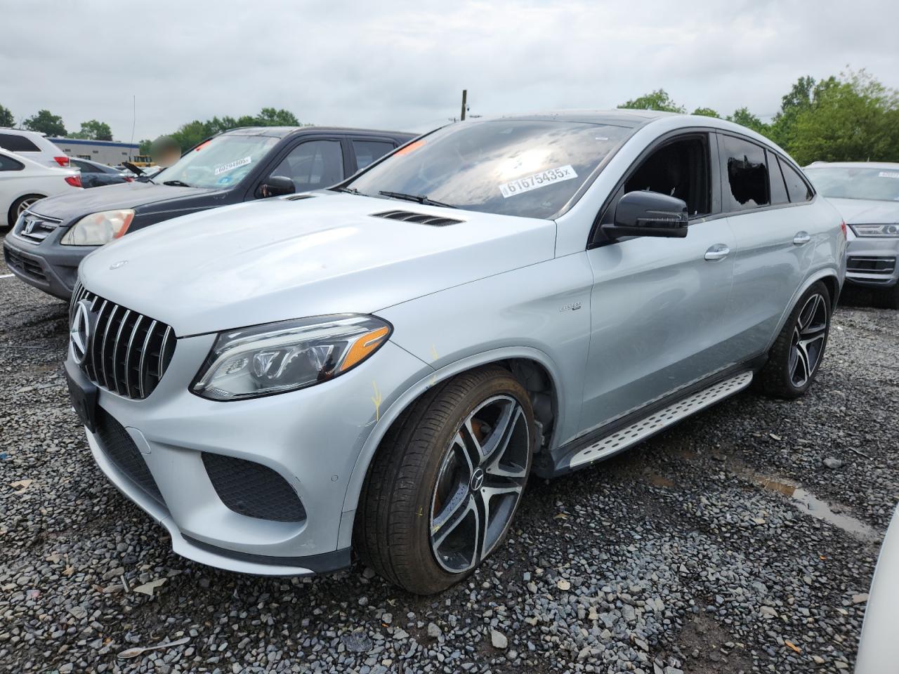 2017 Mercedes-Benz GLE 43 AMG, VIN 4JGED6EB3HA064705 — Minor dents and scratches