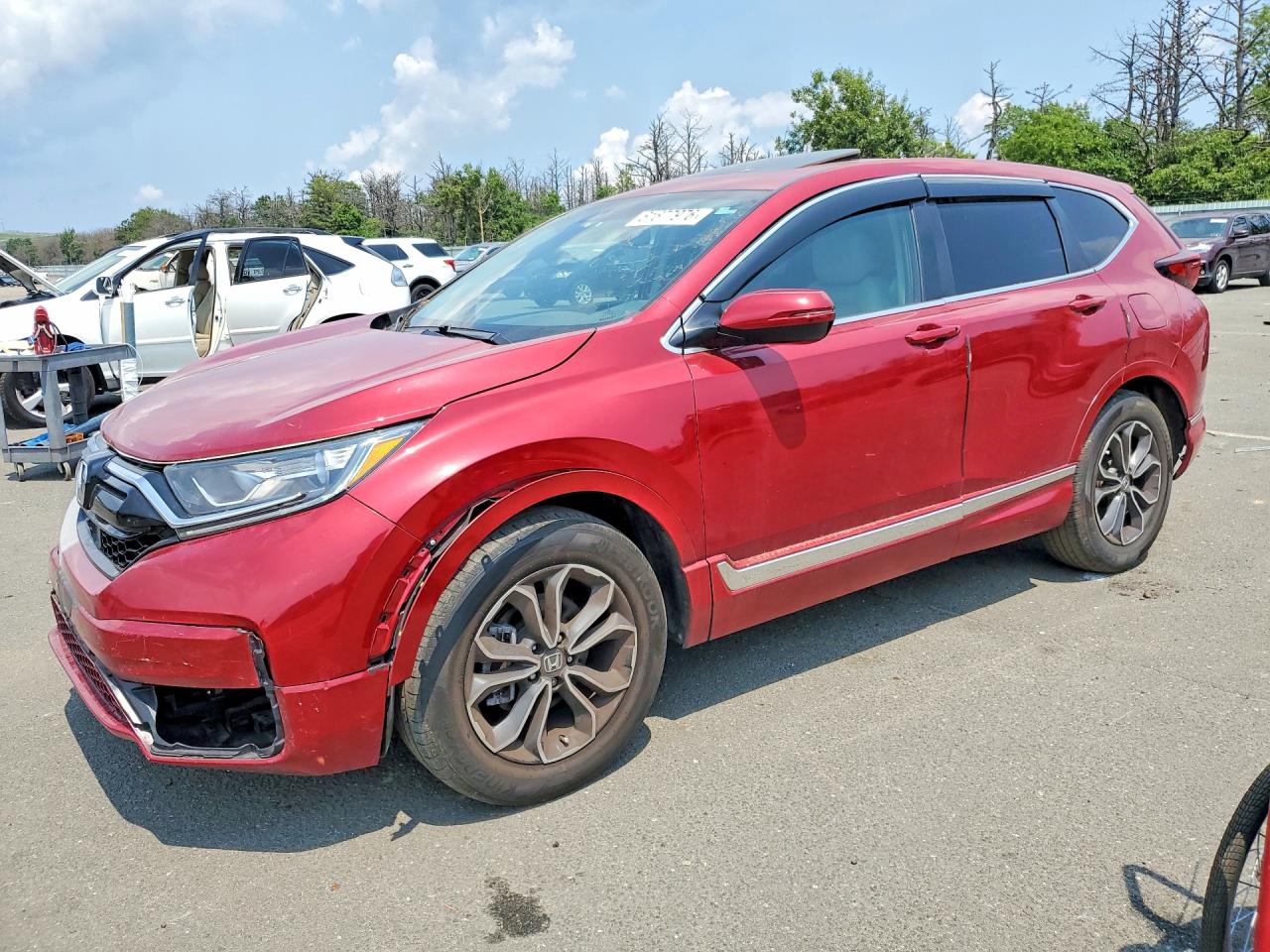 2022 Honda CR-V, VIN NY77542 — Vandalism