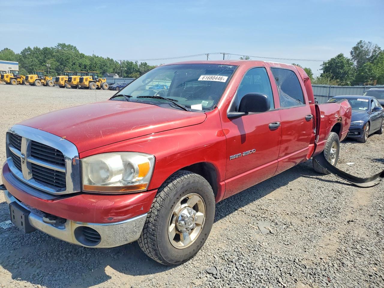 2006 Dodge 2500 SLT, VIN 3D7KR29C36G221240 — Rear end