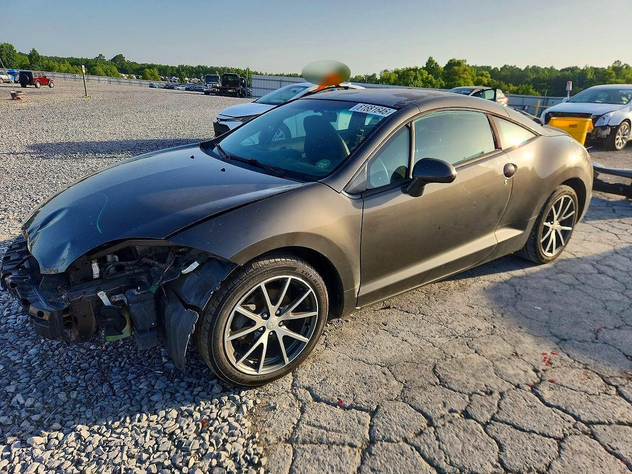 2012 Mitsubishi Eclipse GS, VIN 4A31K5DF2CE007448 — Front end