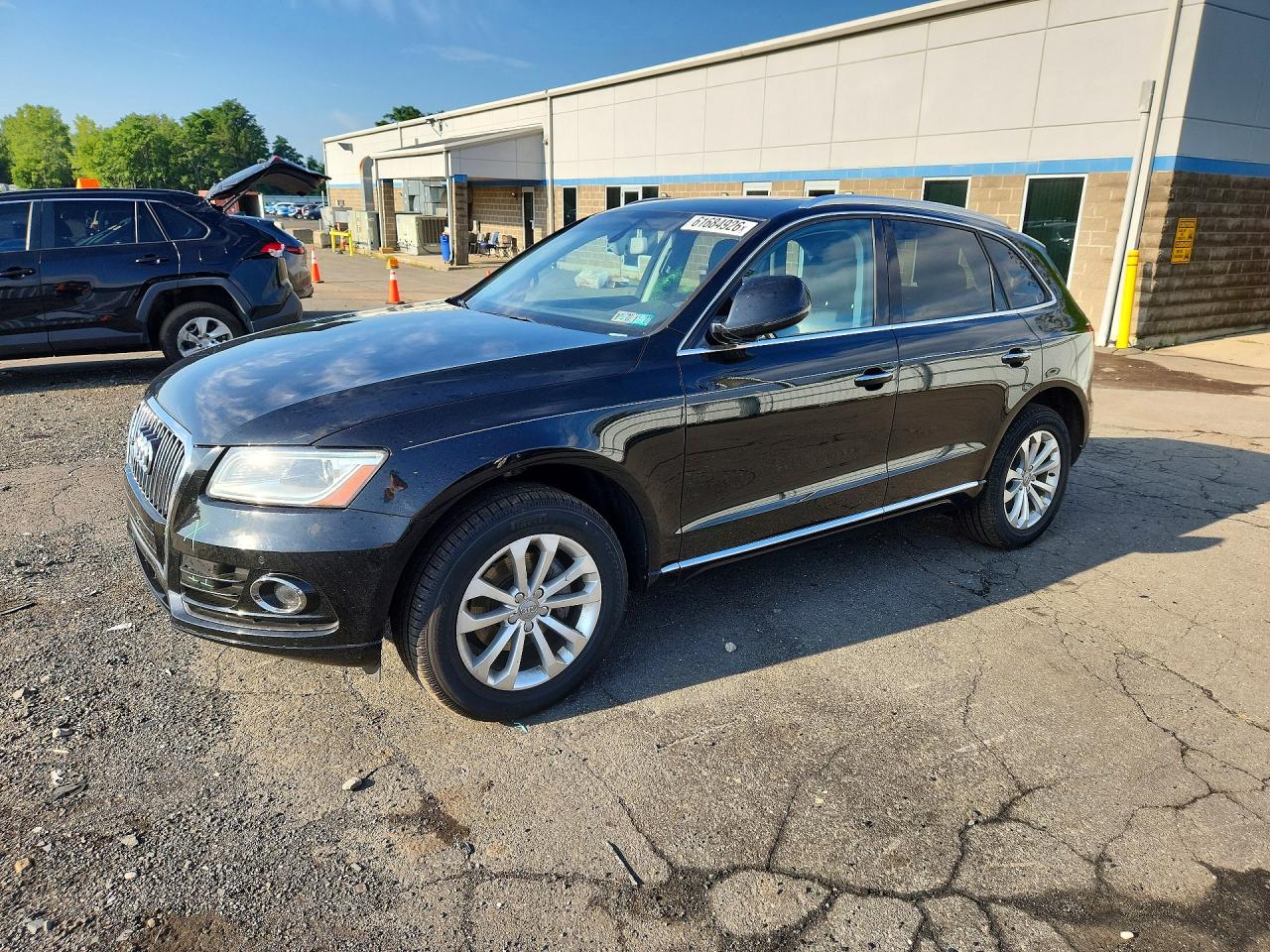 2016 Audi Q5 Premium Plus, VIN WA1L2AFP7GA140482 — Rear end