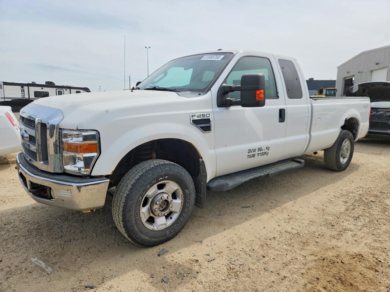 2010 Ford F-250 XL, VIN 1FTSX2B54AEA30194 — Prior damage history