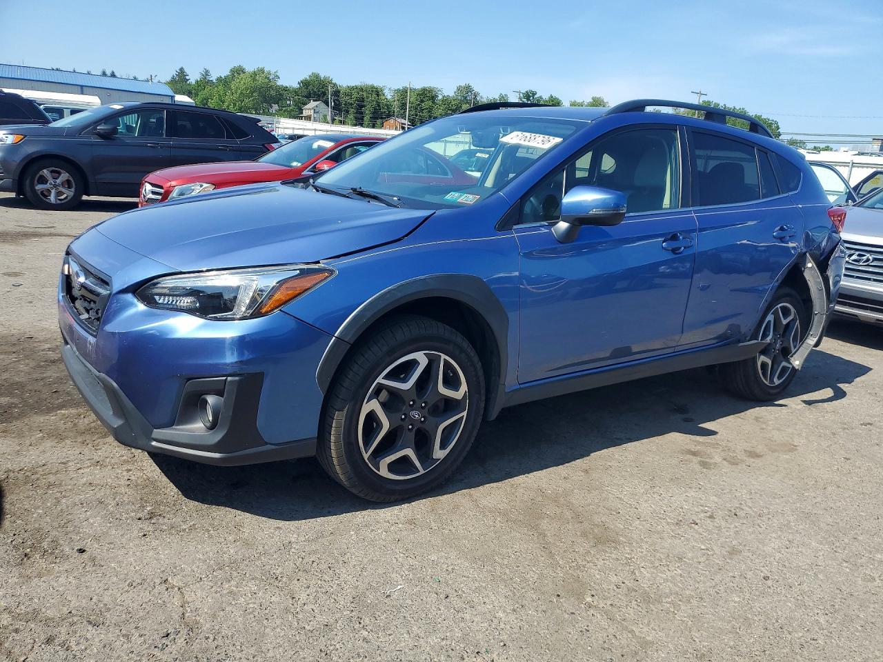 2019 Subaru Crosstrek Limited, VIN JF2GTANC7KH223074 — Rear end