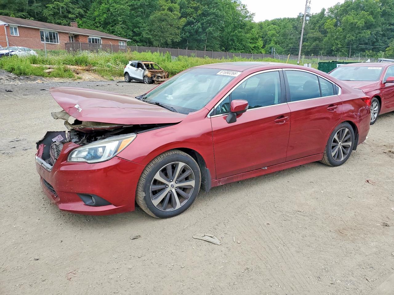 2015 Subaru Legacy Limited, VIN 4S3BNAL65F3024222 — Front end