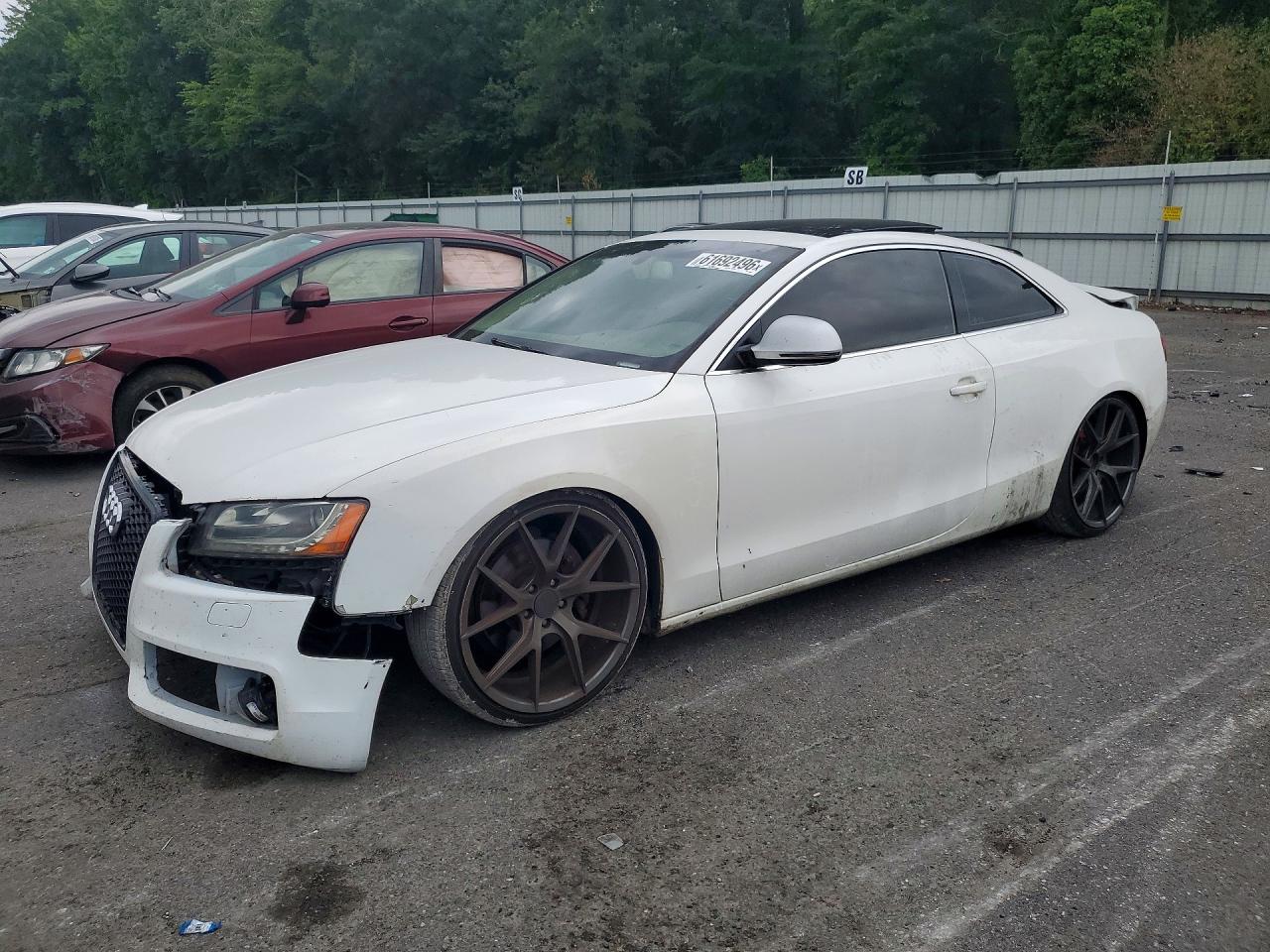 2009 Audi A5, VIN WAUDK78T29A008608 — Rear end