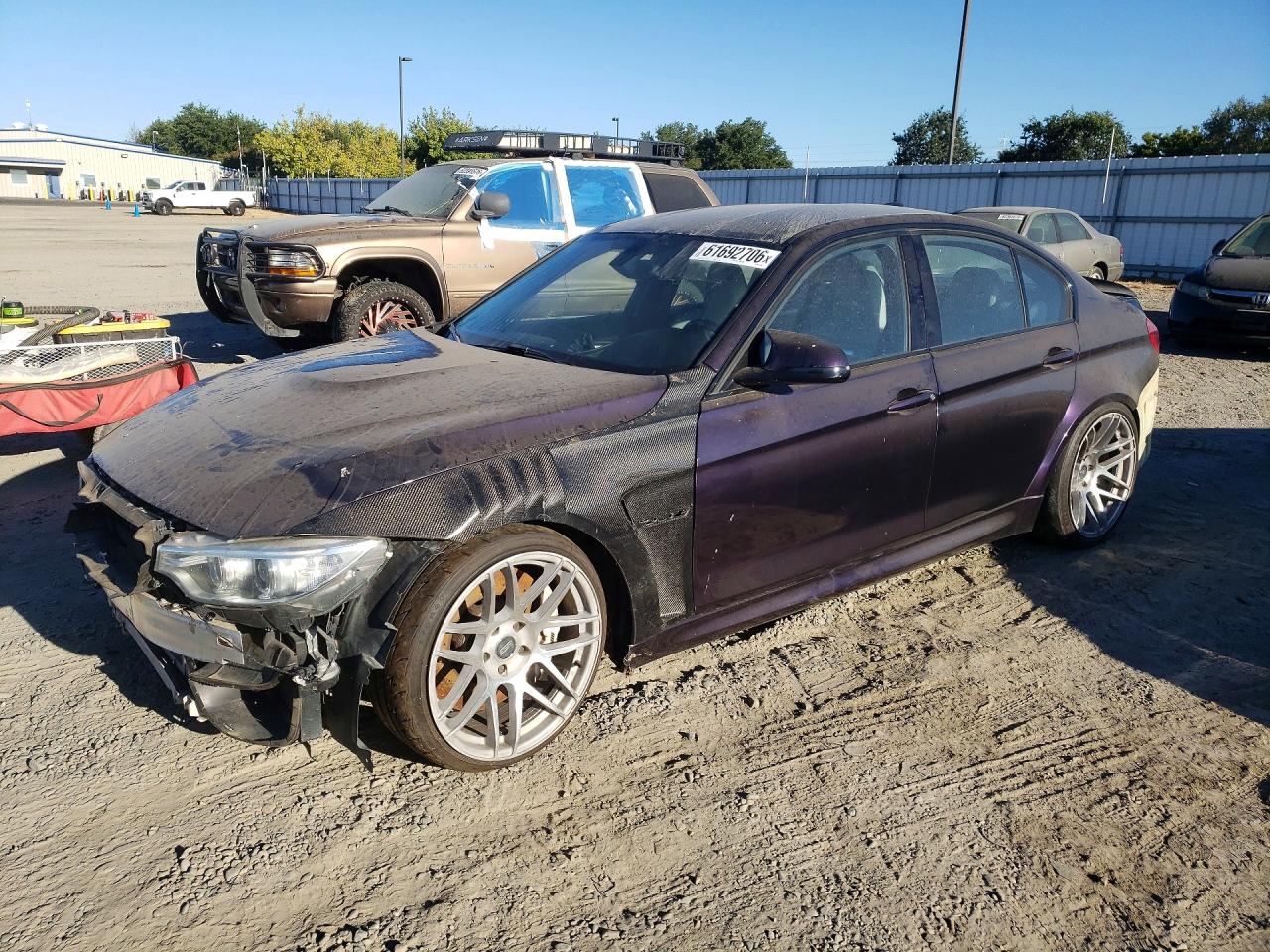 2016 BMW M3, VIN WBS8M9C50G5D31799 — Перед