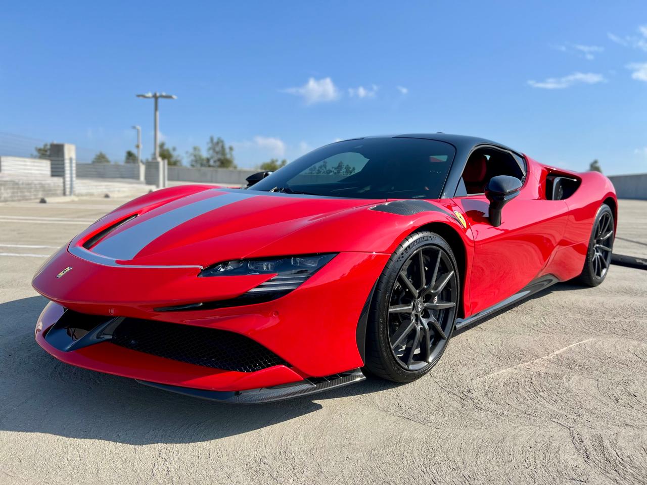 2021 Ferrari SF90, VIN ZFF95NLA4M0265120 — Обычный износ