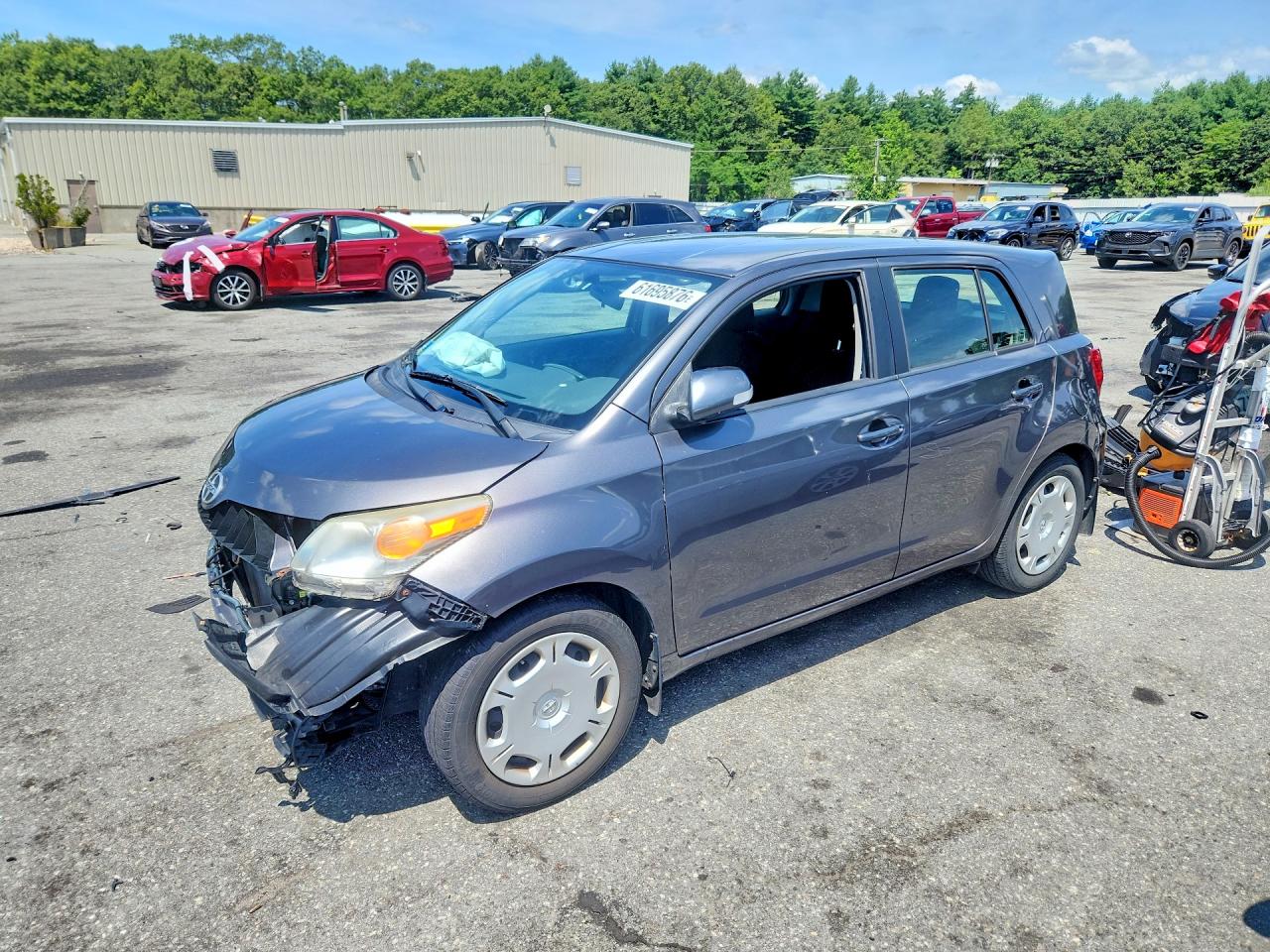 2012 Scion xD, VIN JTKKU4B48C1026647 — Front end