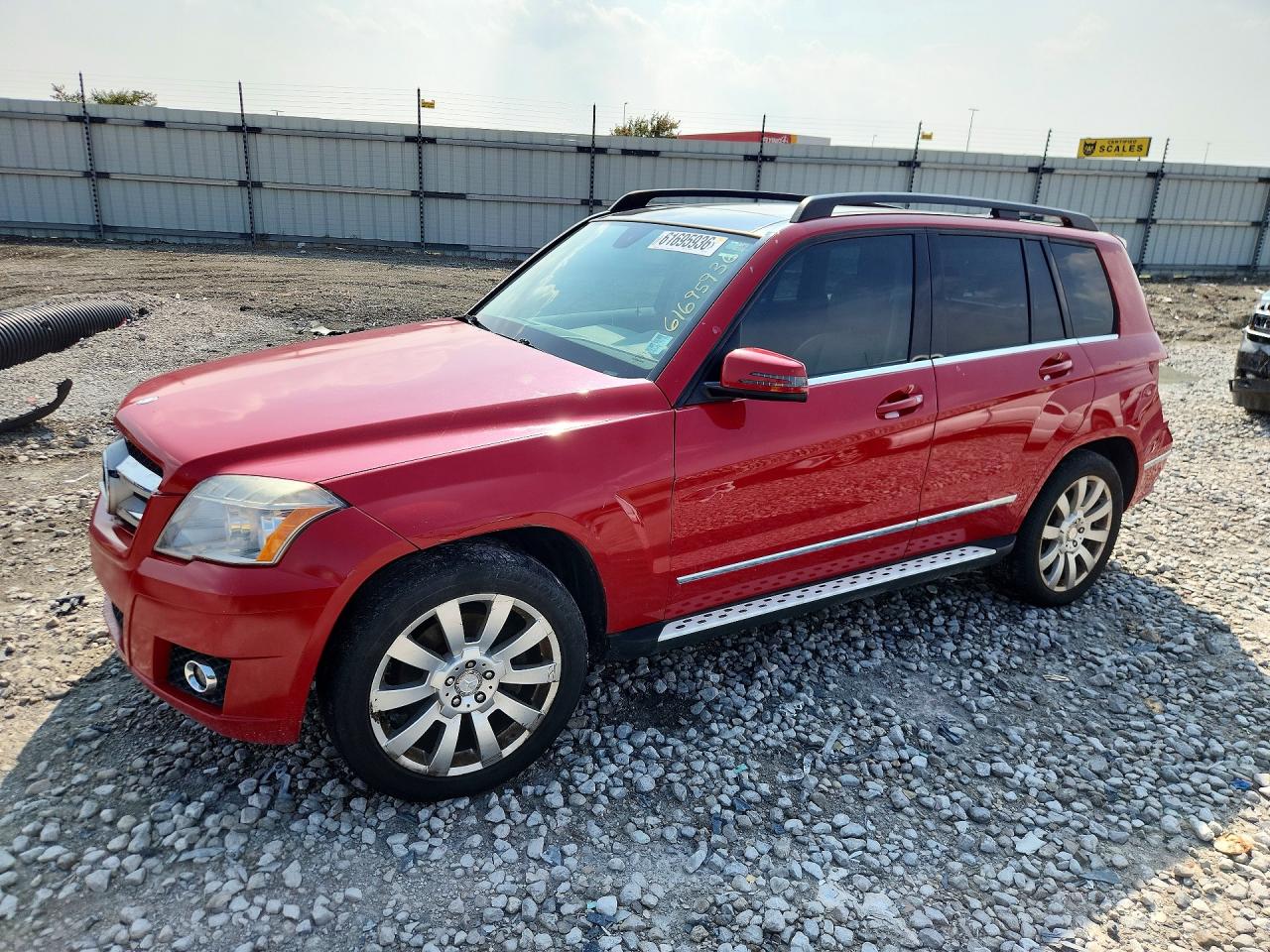 2011 Mercedes-Benz GLK 350, VIN WDCGG8HB9BF647991 — Rear end