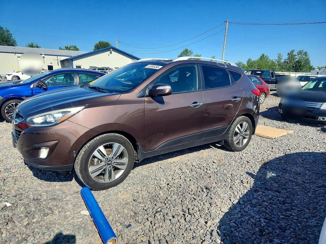 2015 Hyundai Tucson SE, VIN KM8JU3AG1FU981989 — Roof