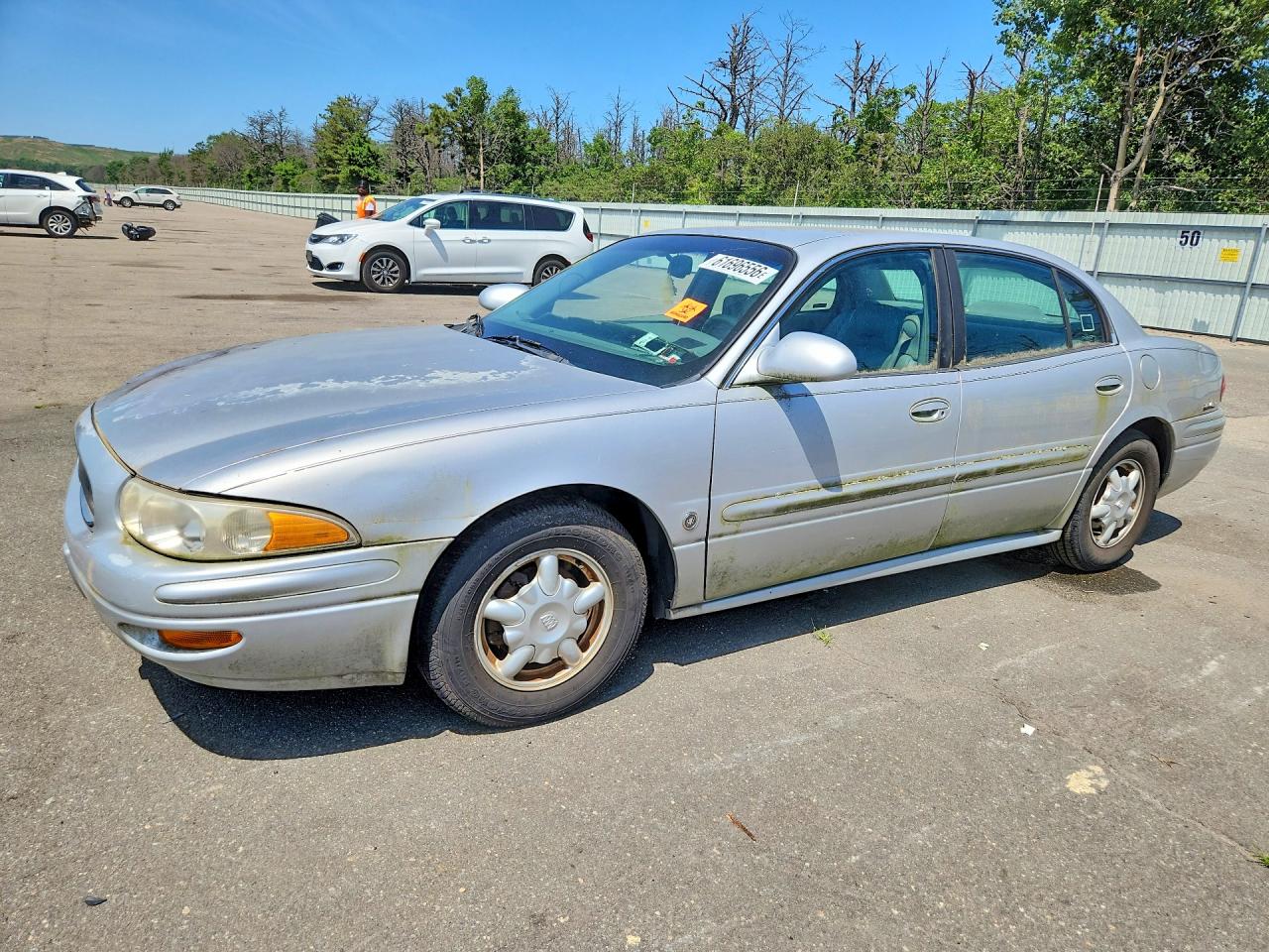 2001 Buick LeSabre Custom, VIN 1G4HP54K414173288 — Minor dents and scratches