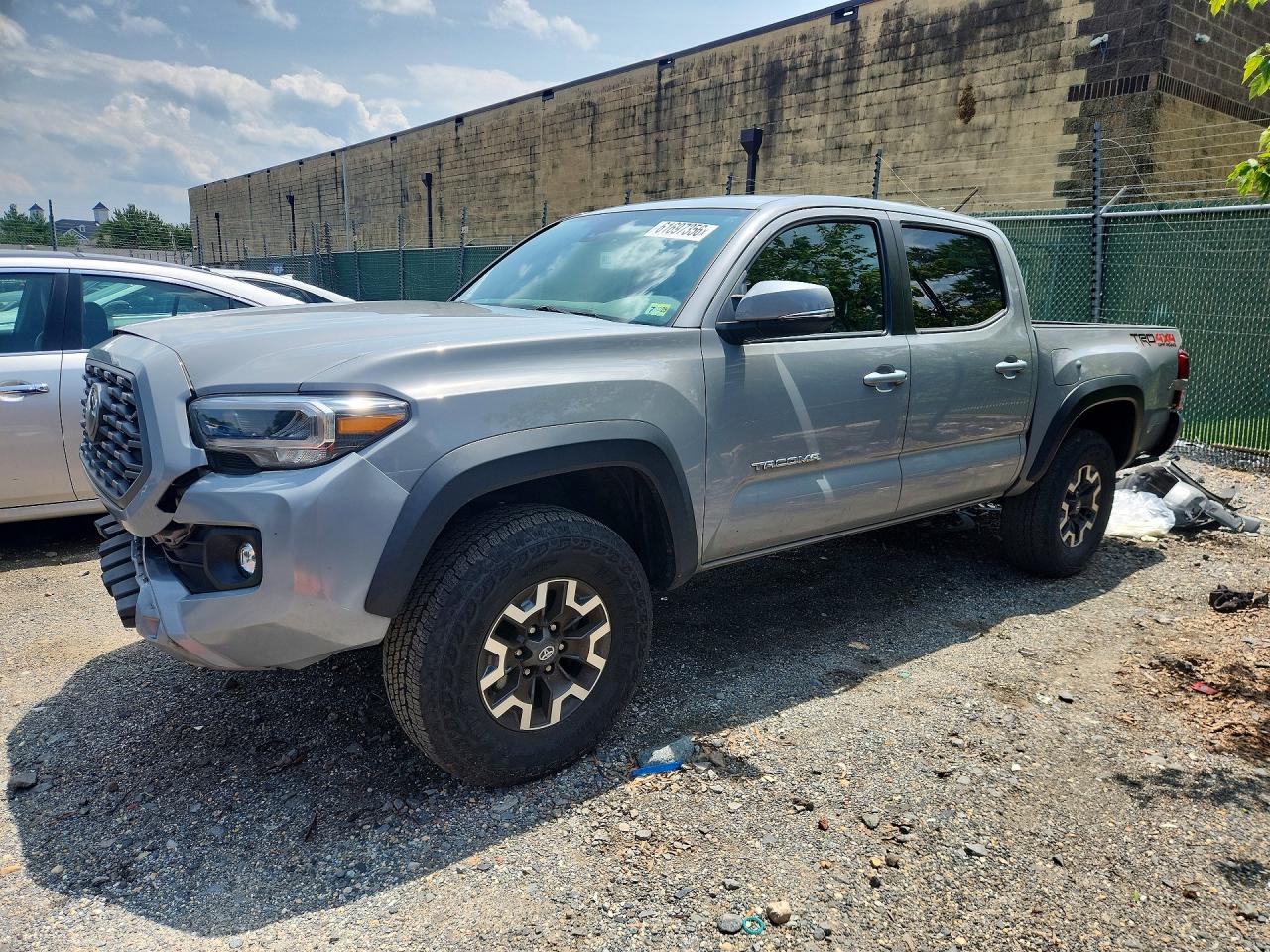 2021 Toyota Tacoma TRD Sport, VIN 3TMCZ5AN8MM435877 — Front end