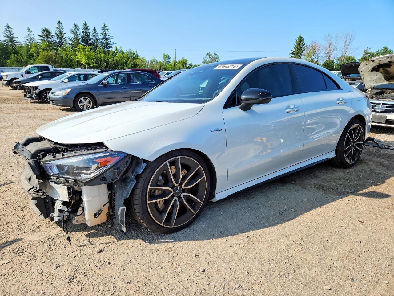 2023 Mercedes-Benz CLA 35 AMG, VIN W1K5J5BB9PN396429 — Front end