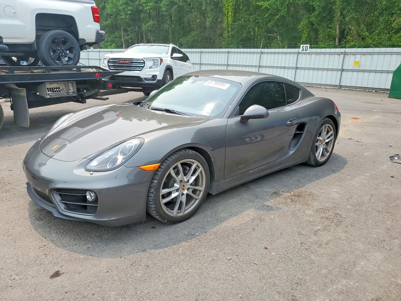 2014 Porsche Cayman, VIN WP0AA2A82EK170311 — Minor dents and scratches