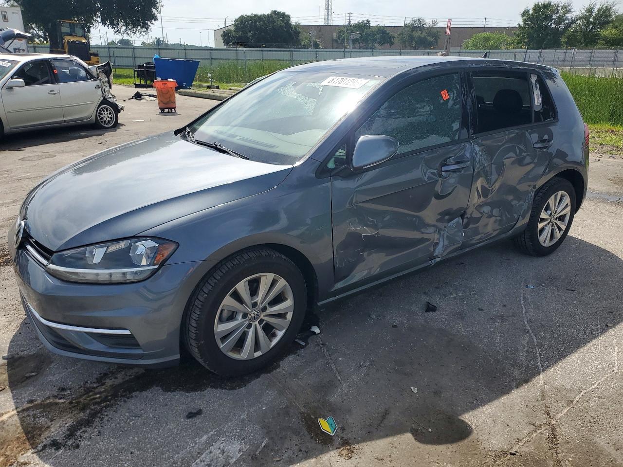 2021 Volkswagen Golf TSI, VIN 3VWG57AU1MM001006 — Side