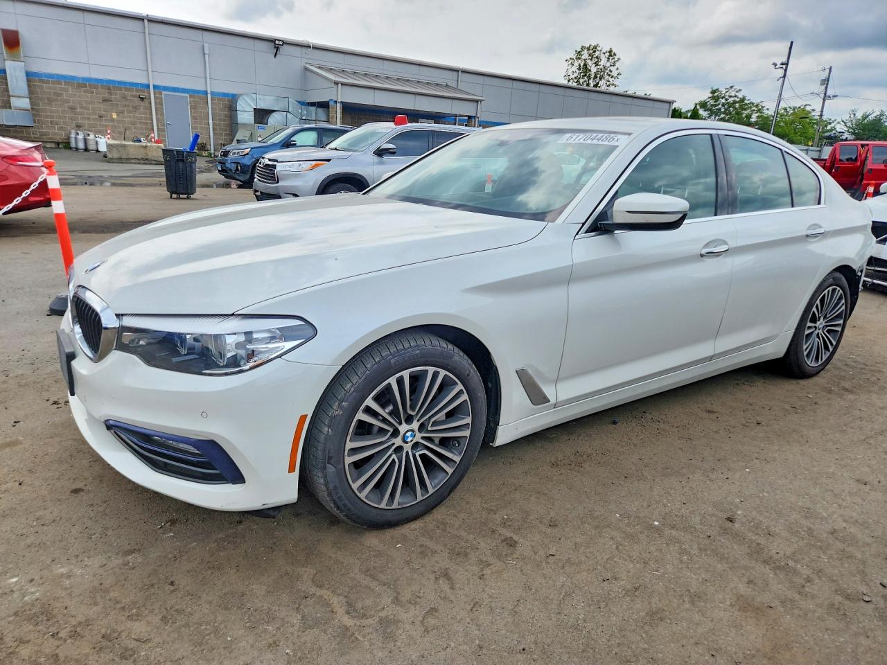 2018 BMW 5 Series 530i xDrive, VIN WBAJA7C53JWC75958 — Rear end
