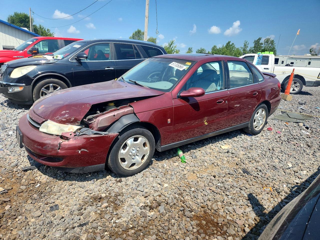 2002 Saturn LS, VIN 1G8JU54F12Y533901 — Front end