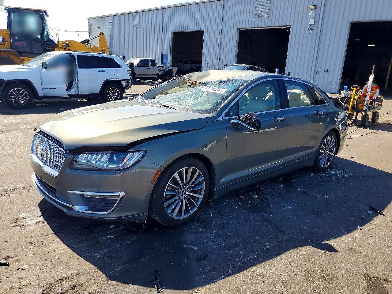 2017 Lincoln MKZ Select, VIN 3LN6L5C92HR602494 — Rollover
