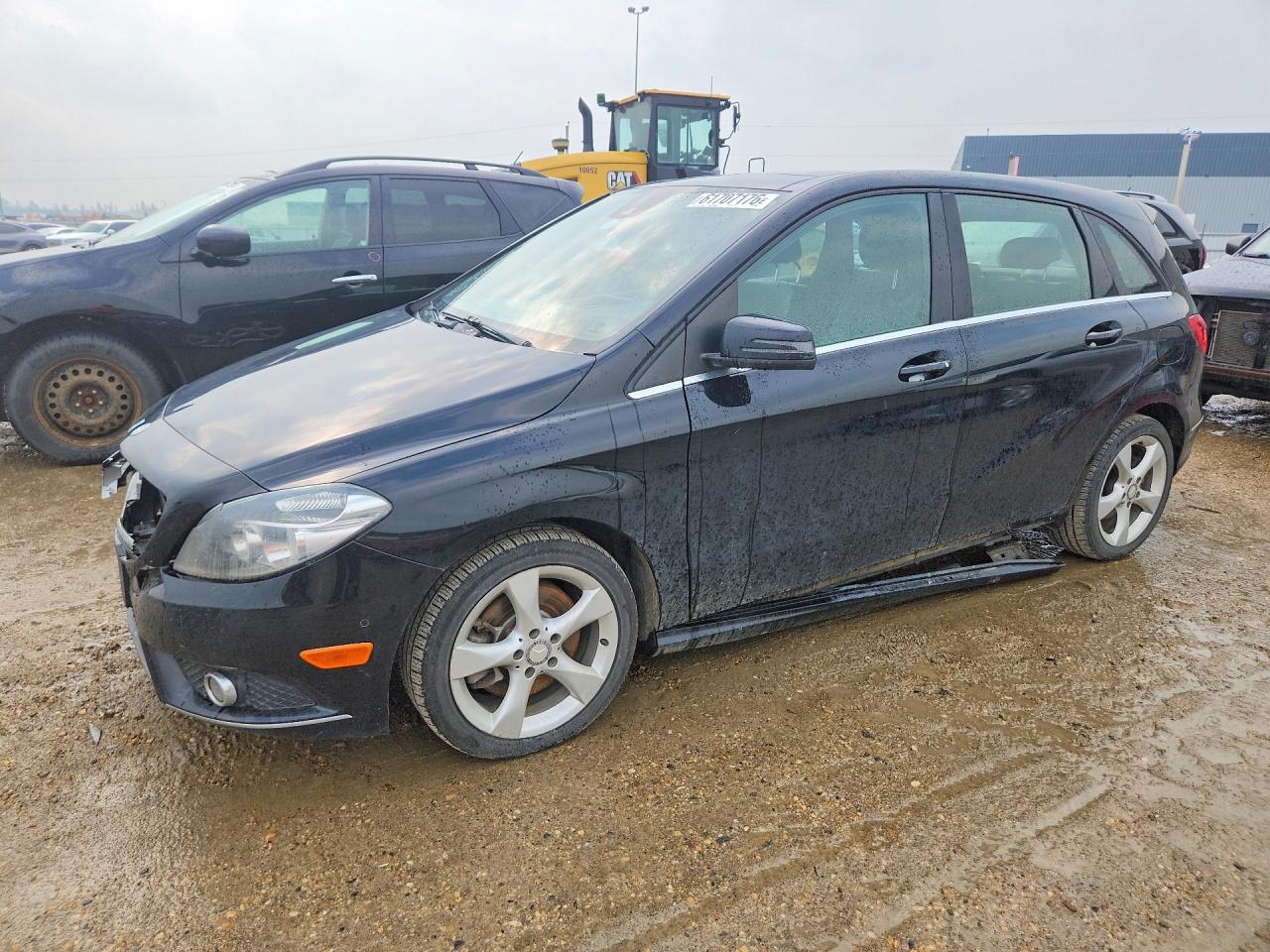 2014 Mercedes-Benz B 250 Sports Tourer, VIN WDDMH4EB3EJ295081 — Front end