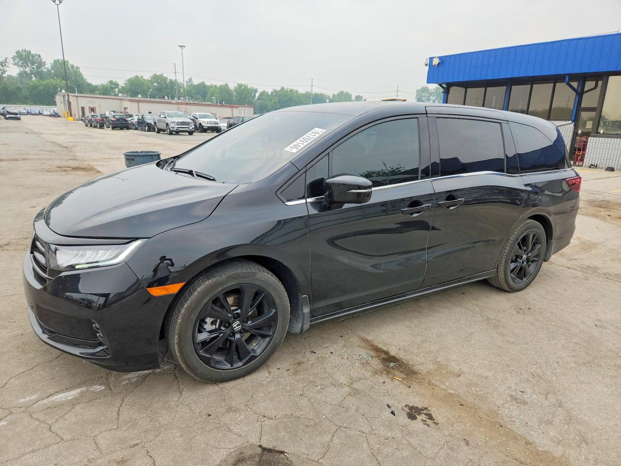 2024 Honda Odyssey Sport, VIN 5FNRL6H77RB068300 — Side