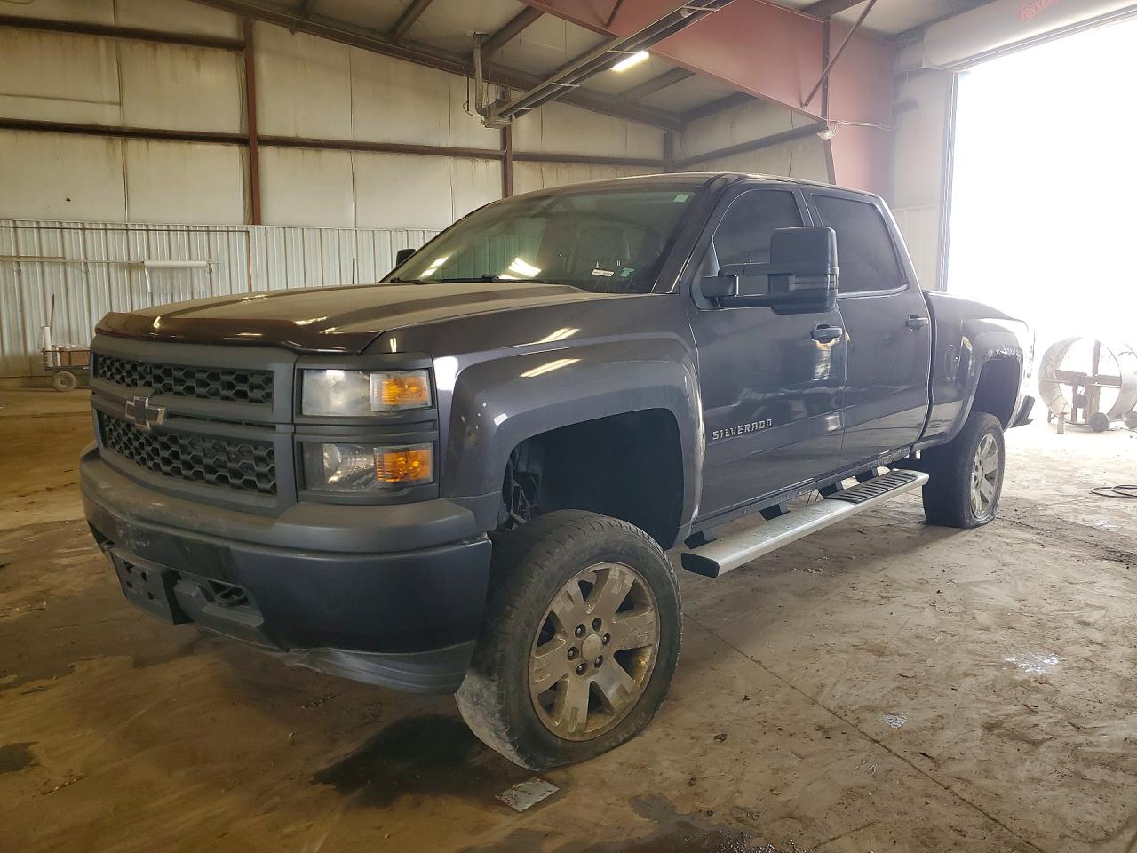 2014 Chevrolet Silverado 1500 Work Truck, VIN 3GCUKPEH2EG297634 — Water / flood