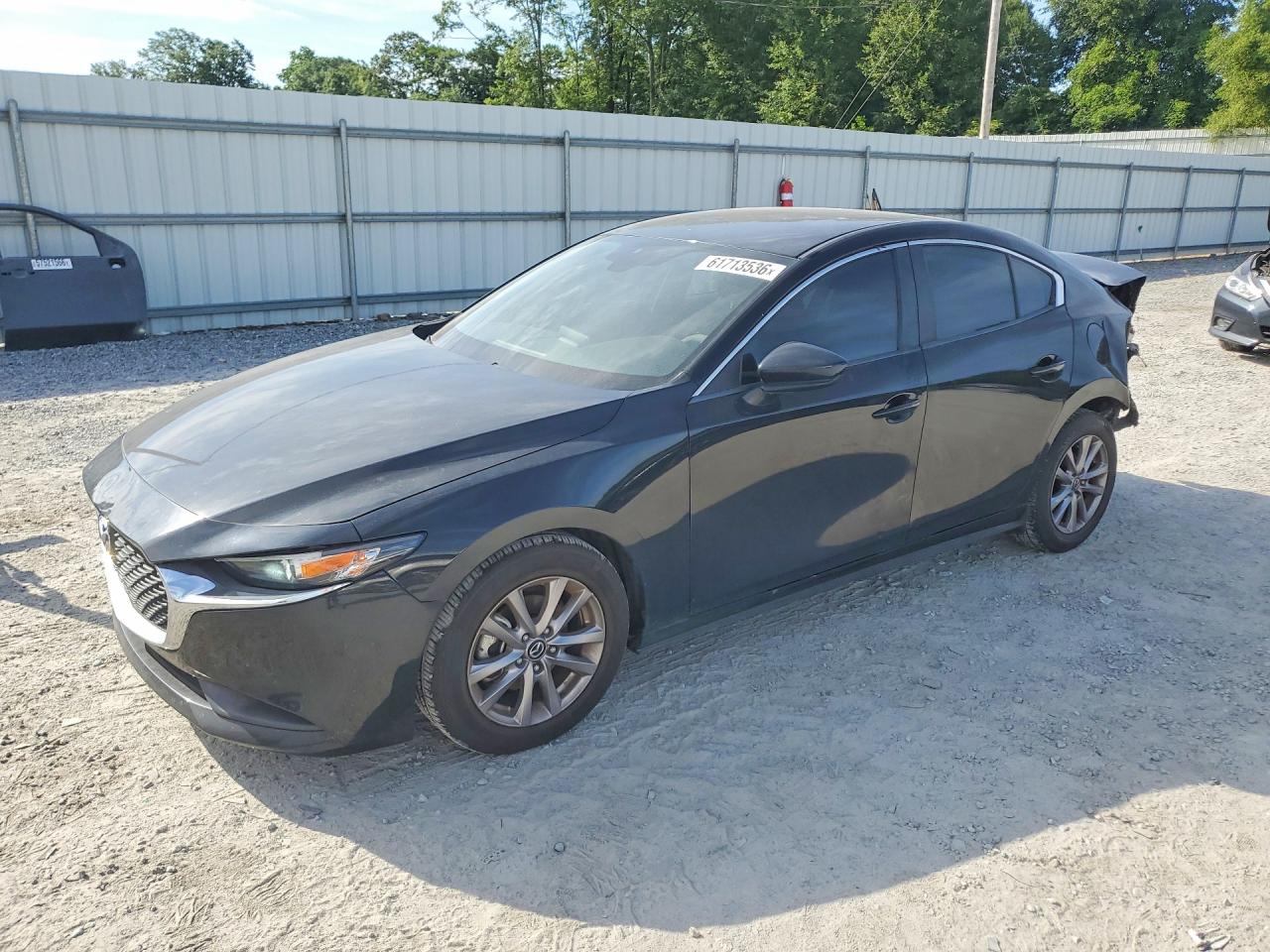 2019 Mazda 3, VIN JM1BPABL0K1107306 — Rear end