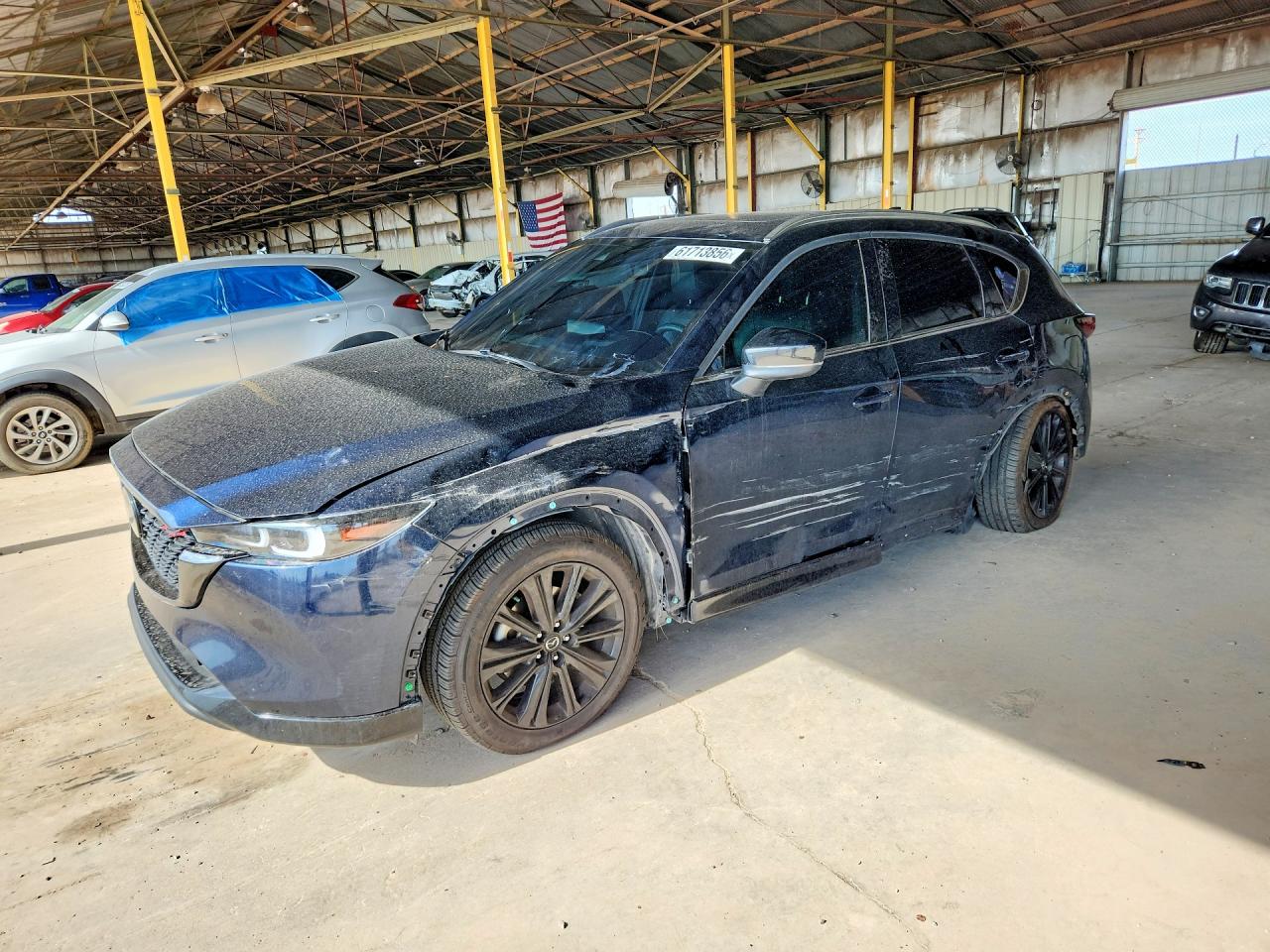 2022 Mazda CX-5 2.5 Turbo, VIN JM3KFBAYXN0645163 — Side