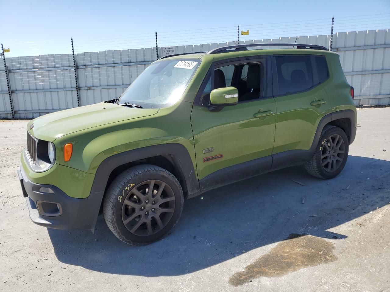 2016 Jeep Renegade 75th Anniversary, VIN ZACCJBBTXGPC89051 — Side