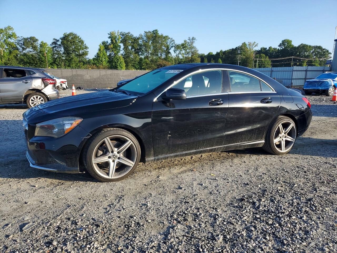 2018 Mercedes-Benz CLA 250, VIN WDDSJ4EB3JN671096 — Minor dents and scratches