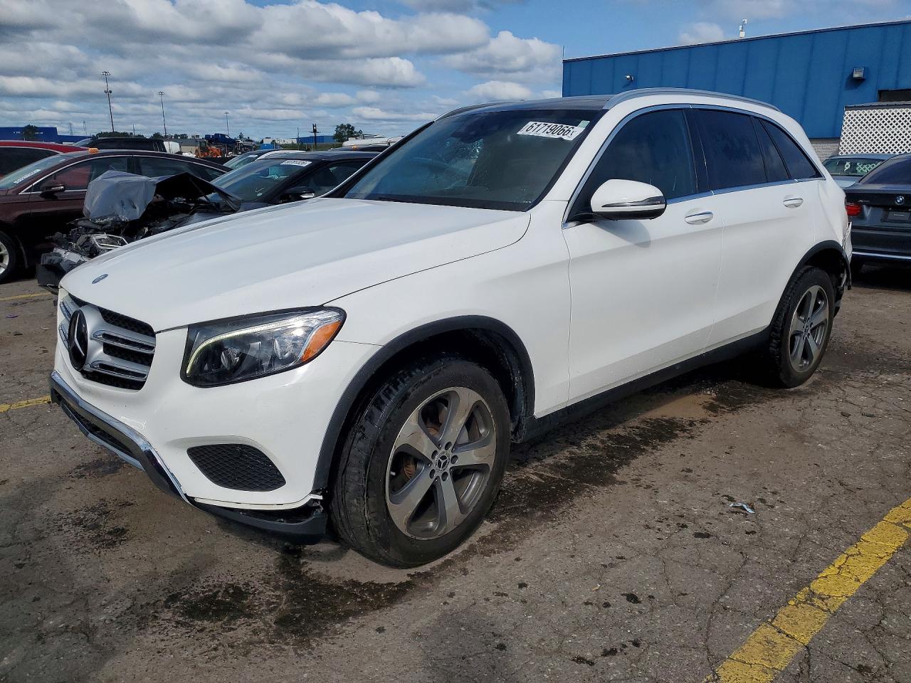 2017 Mercedes-Benz GLC 300, VIN WDC0G4KB8HF245066 — Rear end