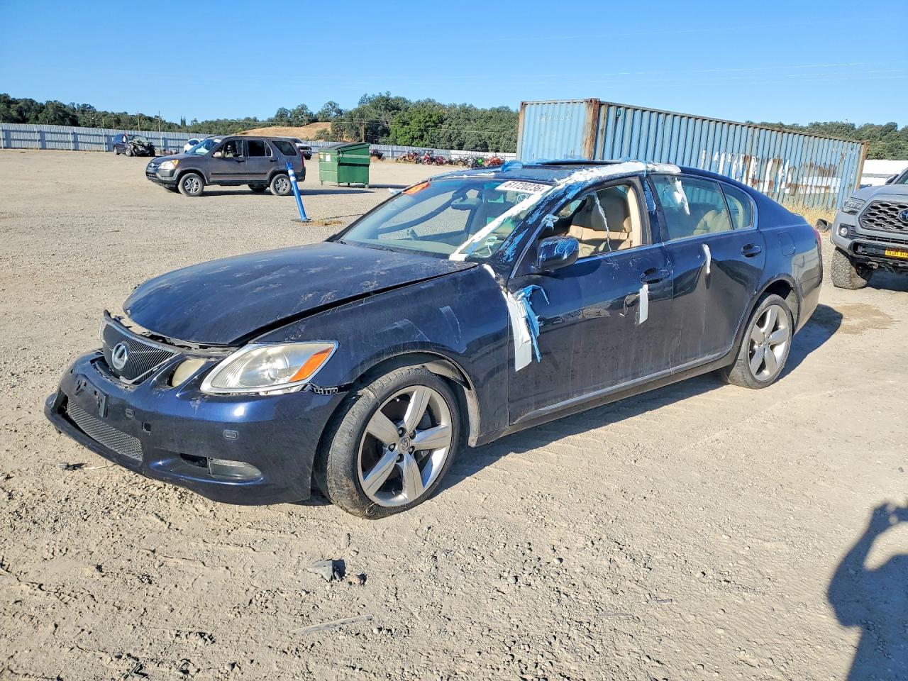 2007 Lexus GS 350, VIN JTHBE96S370011588 — Перед