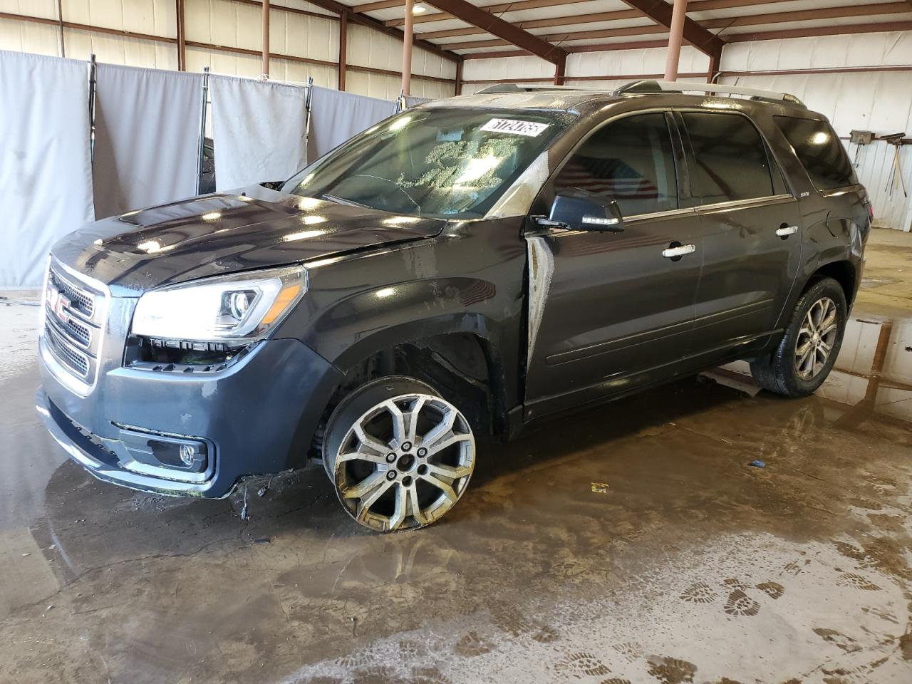 2013 GMC Acadia SLT, VIN 1GKKVRKD0DJ179904 — Пожар в салоне