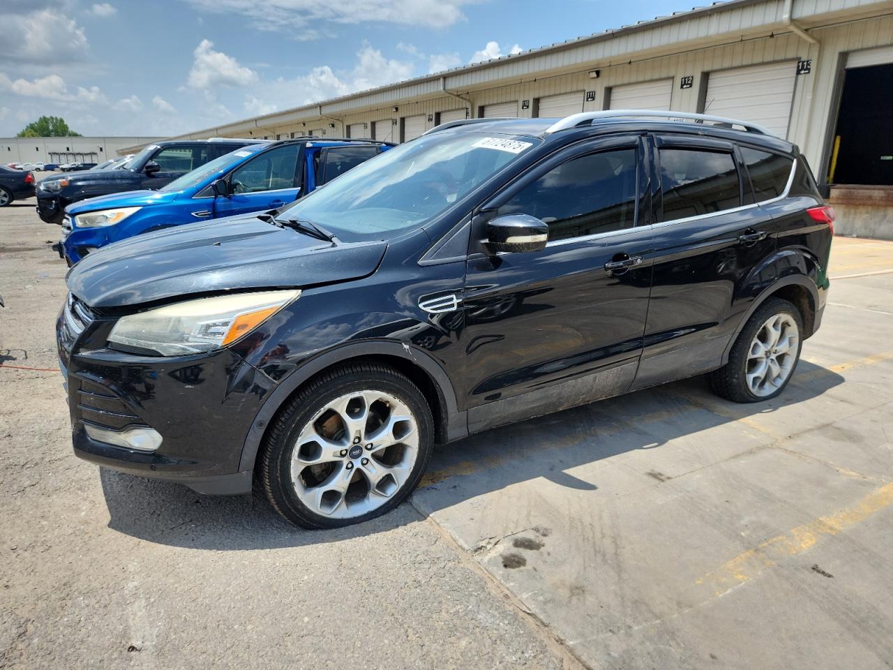 2015 Ford Escape Titanium, VIN 1FMCU9J95FUC03949 — Front end
