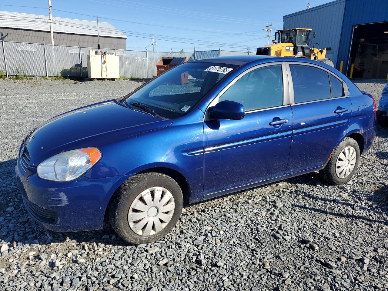 2011 Hyundai Accent GL, VIN KMHCN4BC1BU619985 — Undercarriage